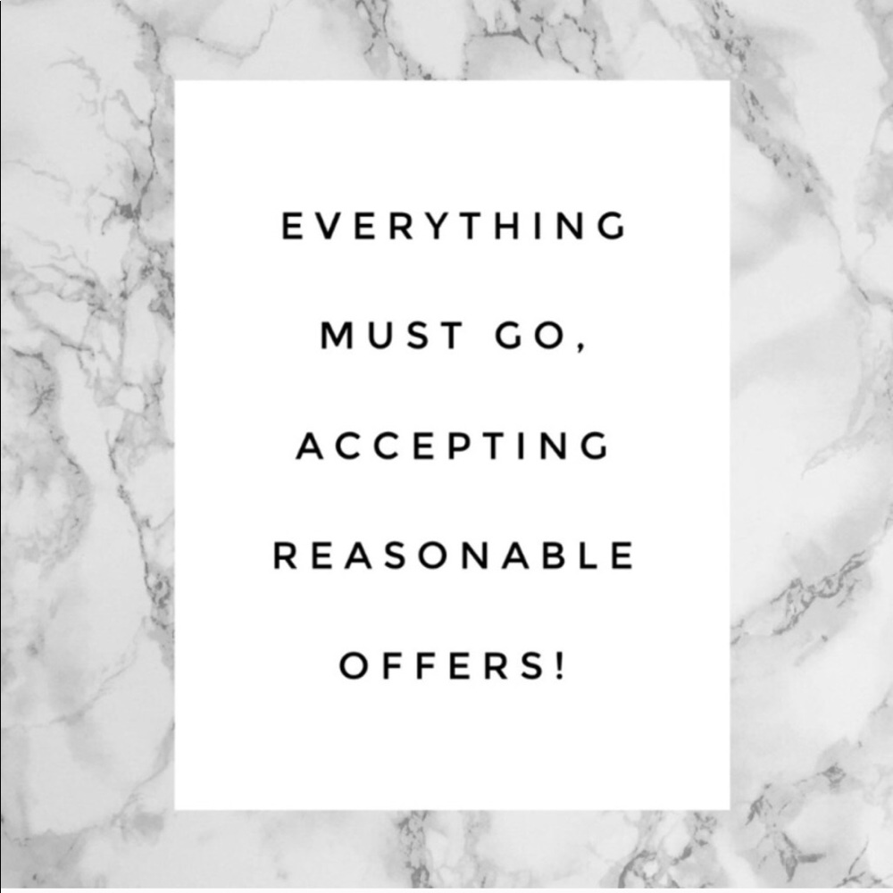 Sale bundle and save 10% EVERYTHING MUST GO‼️